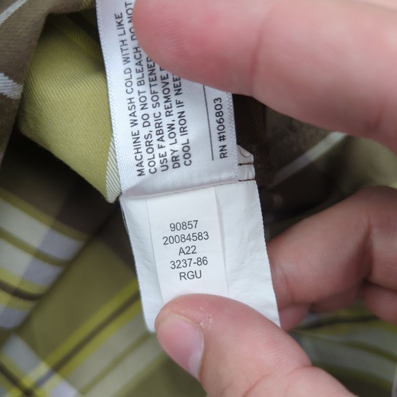 Alaskan Hardgear Duluth Trading Co Shirt Mens 3XL Plaid Button Down Bitterroot - Picture 5 of 12